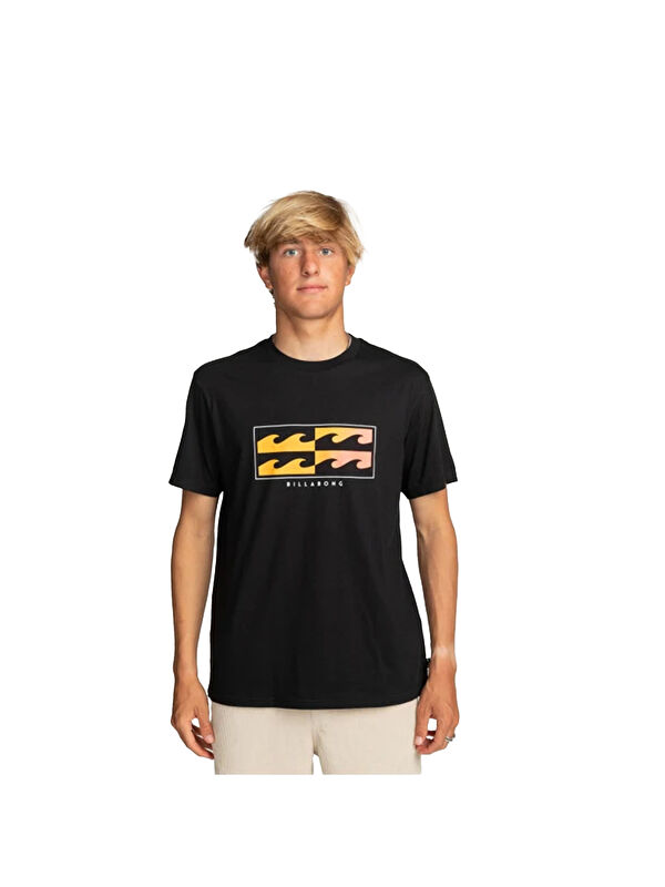 Billabong Inversed Tees Erkek Siyah Tişört