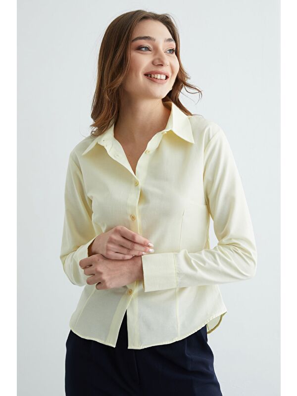Fullamoda Basic Pensli Slim Fit Gömlek