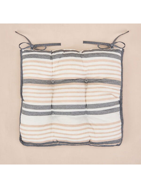 Evidea Soft Mimpi Sandalye Minderi - Ekru / Renkli - 43x43 cm