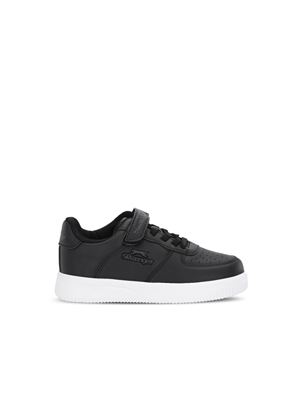 SLAZENGER KELVIN P Unisex Çocuk Cırt Cırtlı Siyah Günlük Spor Ayakkabısı