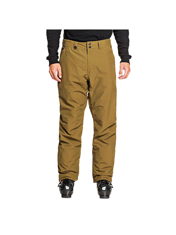 Quiksilver Porter Pt Erkek Bej Snowboard Pantolonu