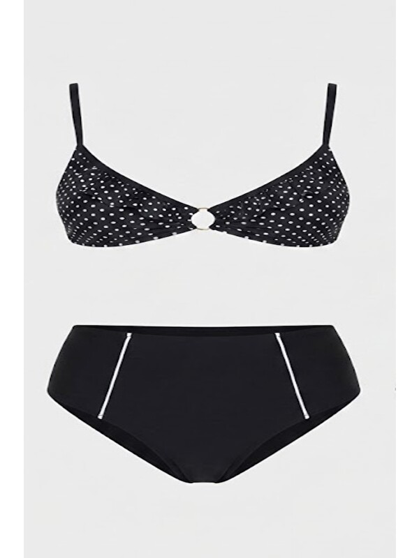 C&City Halkalı Body Bikini Takım 3205 Siyah