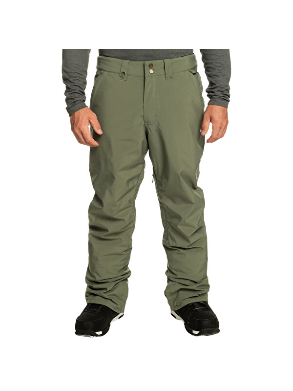 Quiksilver Mission Gore-tex Erkek Bej Snowboard Ceketi