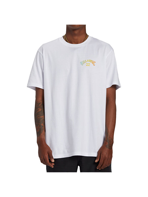 Billabong Arch Fill Tees Erkek Beyaz Tişört