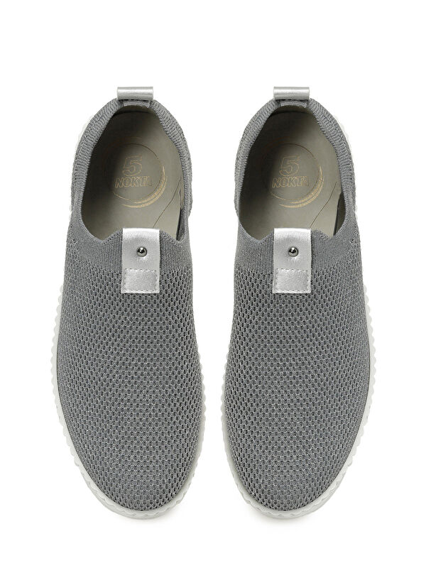 105476.Z5FX Gri Kadın Comfort Ayakkabı - Görsel 5