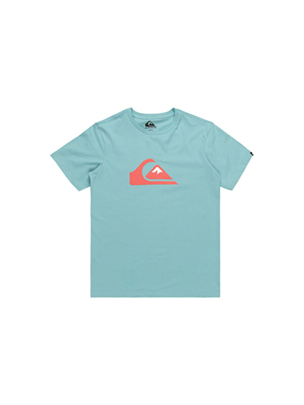 Quiksilver Comp Logo Yth Erkek Çocuk Mavi Tişört