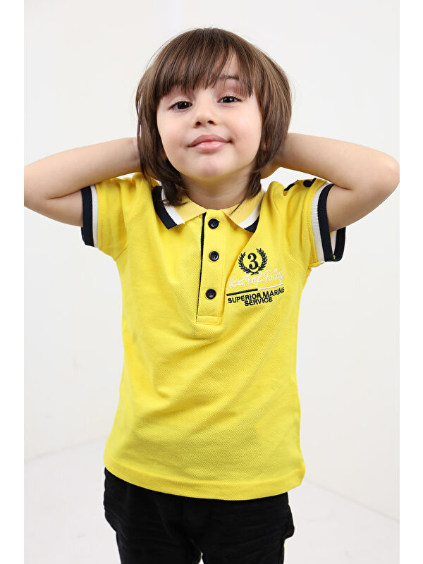 Toontoykids Erkek Çocuk Nakışlı Tişört