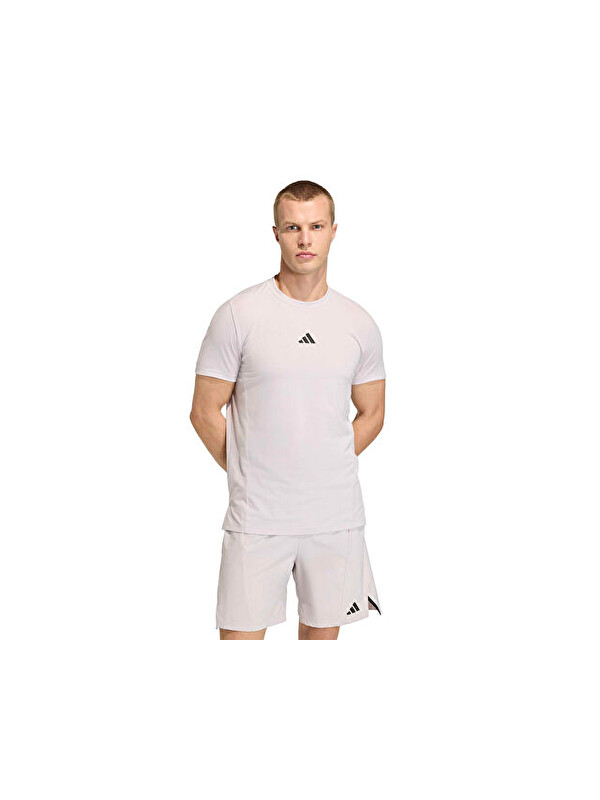 Adidas D4T Tee Erkek Antrenman Tişörtü KA7296 Mor