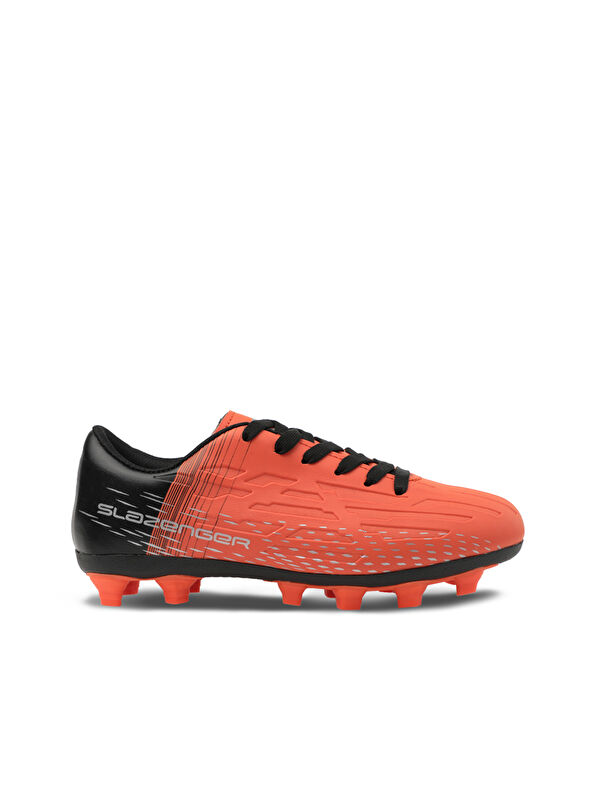 SLAZENGER SCORE I KRP Erkek Çocuk Halı Saha Neon Turuncu / Siyah Futbol Ayakkabısı