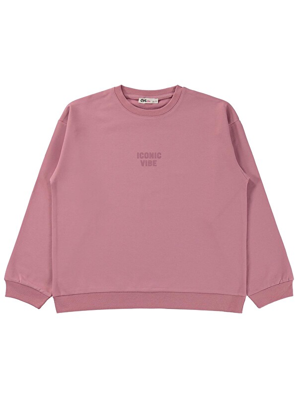 Civil Girls Basic 6-9 Yaş Sweatshirt - Pembe