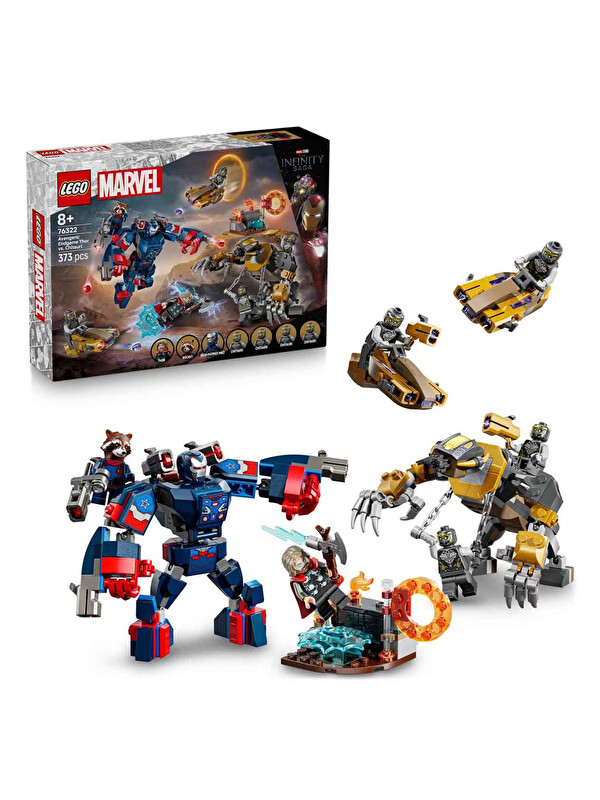 Lego Marvel Avengers: Endgame Thor, Chitauri’ye Karşı 76322