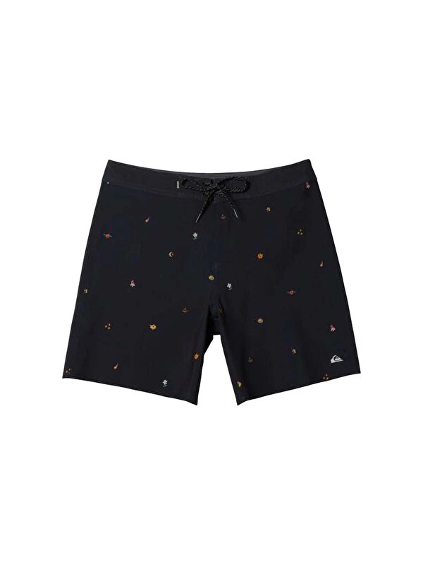 Quiksilver Surfsilk Straight Leg 18 Erkek Siyah Boardshort