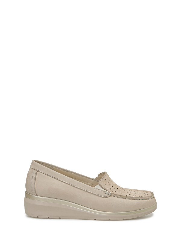 Polaris 5 Nokta 105775.Z6FX Bej Kadın Loafer