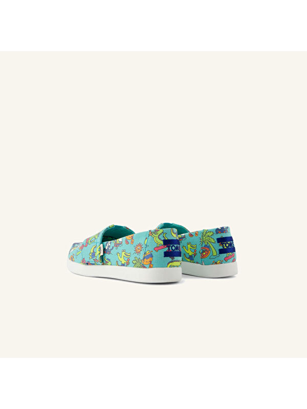 Toms Yeşil Toms Espadril Kız Çocuk Babet