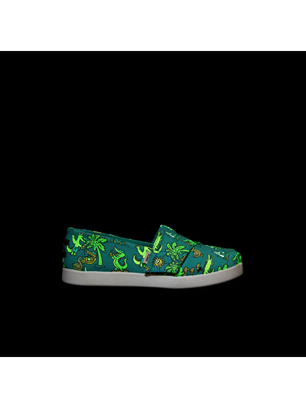 Toms Yeşil Toms Espadril Kız Çocuk Babet