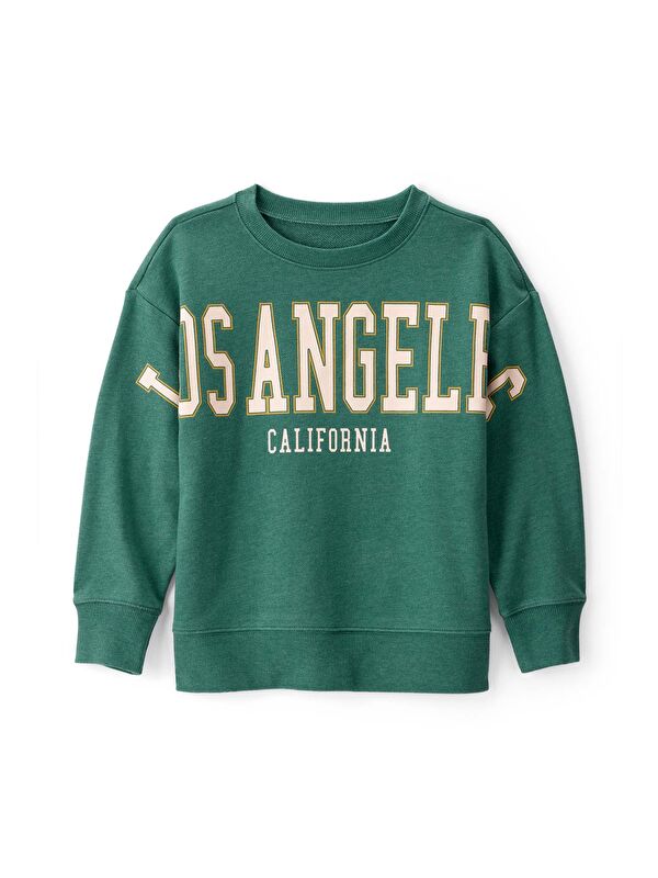 Carter's Erkek Çocuk Yeşil Sweatshirt
