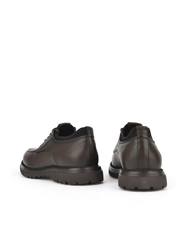 Erkek Hakiki Deri Ayakkabı 153498Z17331 Kahve - Görsel 4