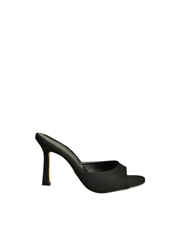 Siyah Kadın Topuklu Ayakkabı U997062804 - Görsel 7