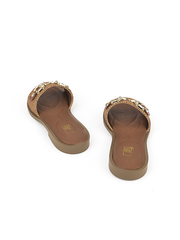 Hasır Kadın Terlik 1511044Z5001 Taba - Görsel 4