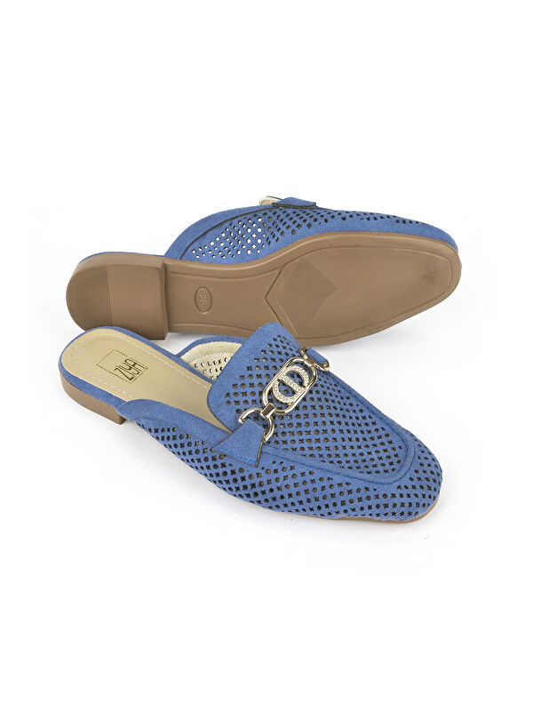 Kadın Terlik 1511044Z5002 Mavi - Görsel 6