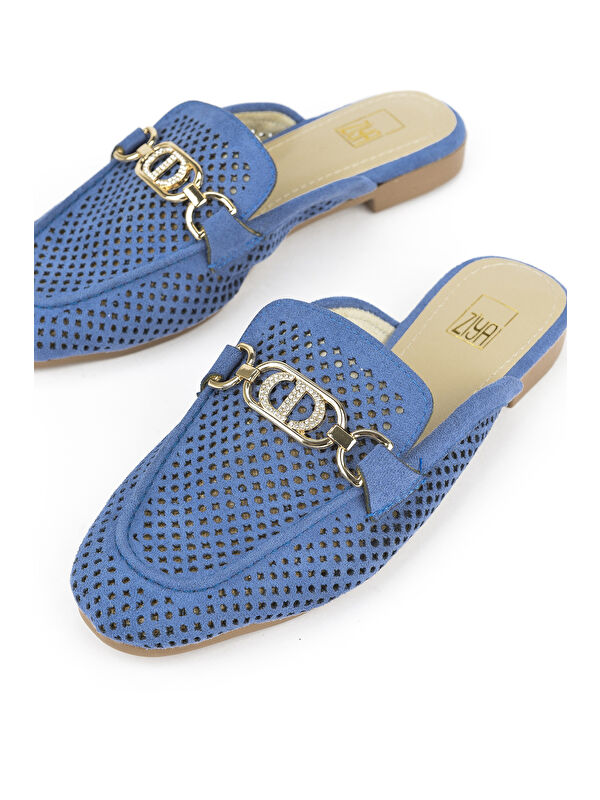 Kadın Terlik 1511044Z5002 Mavi - Görsel 7