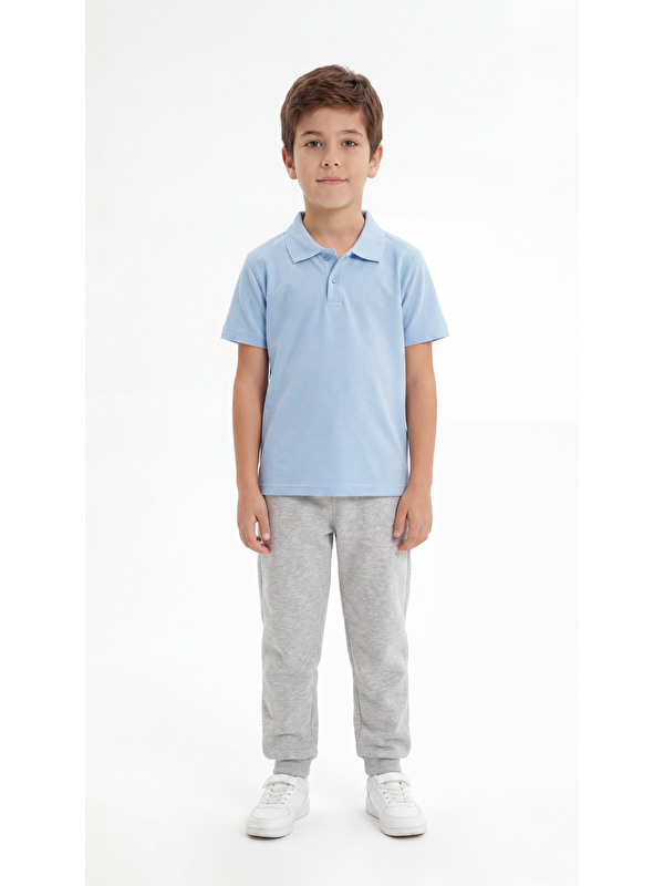 Mışıl Kids Erkek Çocuk Okul Kısa Kol Polo Yaka Lakost