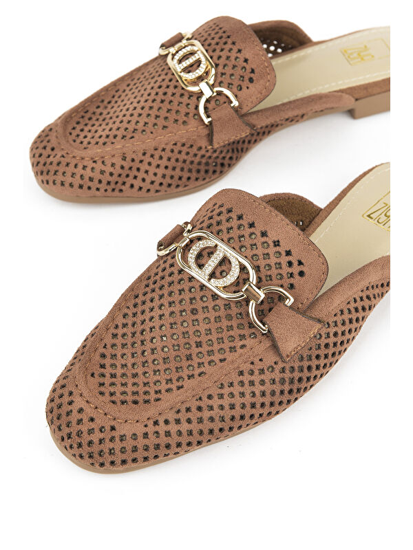 Kadın Terlik 1511044Z5002 Taba - Görsel 6