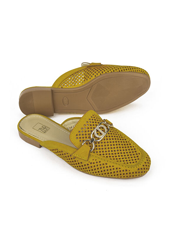 Kadın Terlik 1511044Z5002 Sarı - Görsel 5