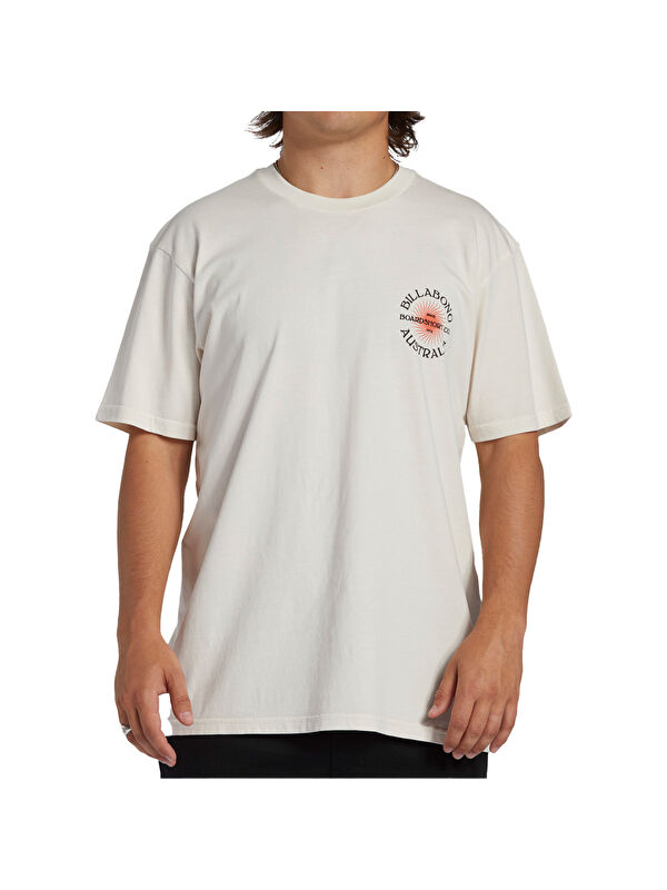 Billabong Connection Tees Erkek Beyaz Tişört