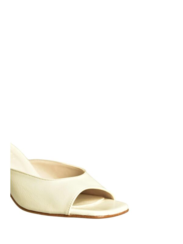 Bej Kadın Topuklu Ayakkabı U654080909 - Görsel 7