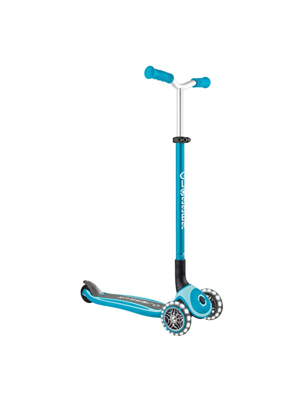 Globber Master Işıklı Katlanabilir Scooter Okyanus Mavisi 663-100