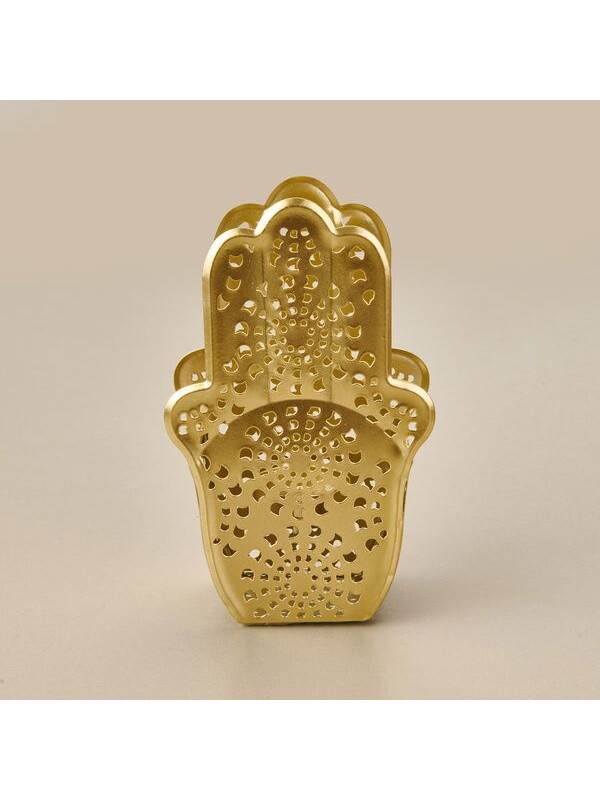 KPM Etnik Metal Mumluk - Gold - 10 cm