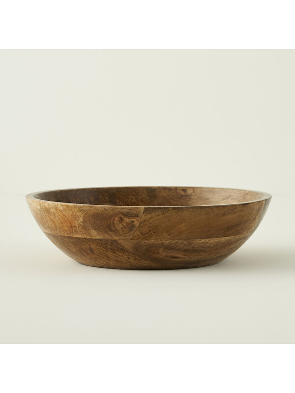 Bella Maison Wooden Mango Sunum Kasesi Kahverengi (30x8 cm)