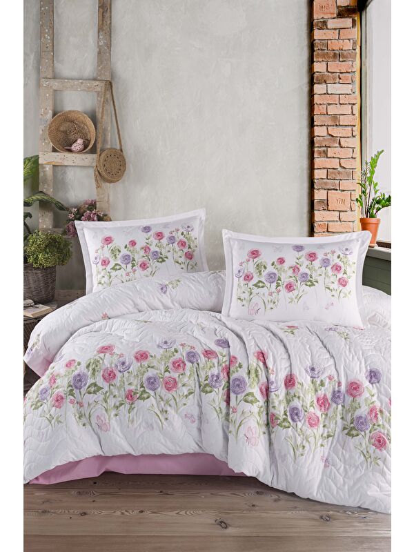 Clasy %100 Pamuk Çift Kişilik Dört Mevsim Set Helenka