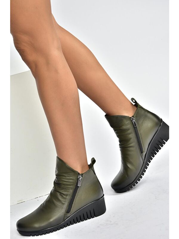 Haki Kadın Bot V324200303 - Görsel 5