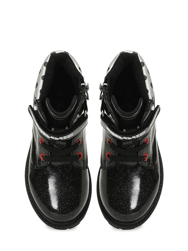 MINIOR.P5PR Siyah Kız Çocuk Worker Bot - Görsel 5