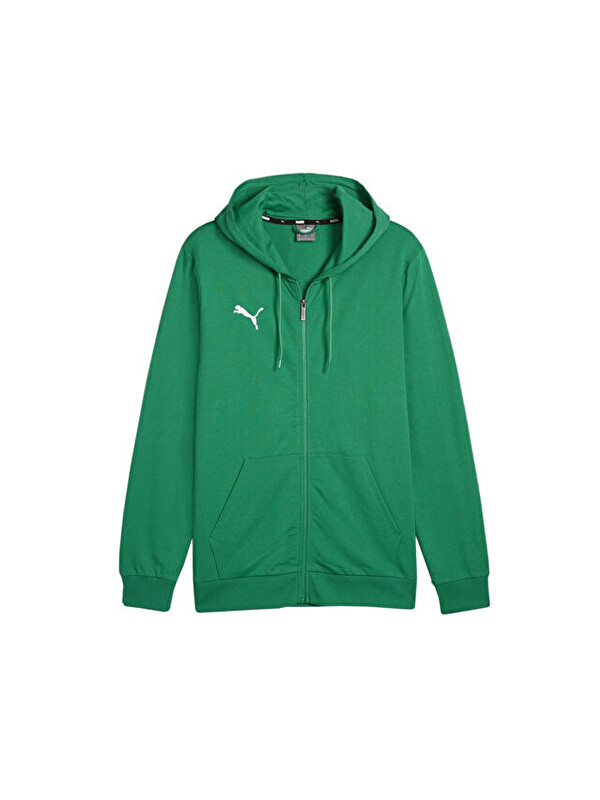 Puma Teamgoal Casuals Hooded Erkek Futbol Antrenman Eşofman Üstü 65859505 Yeşil