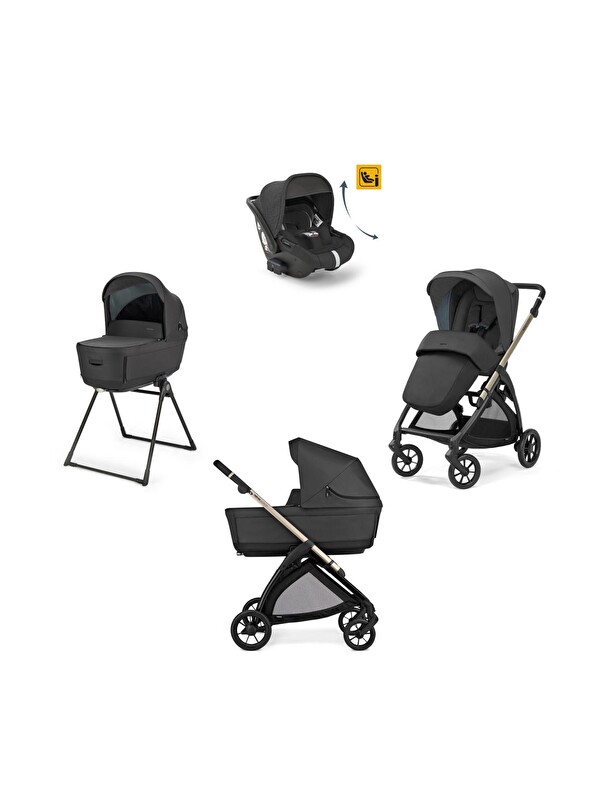 Inglesina Electa+ Bebek Arabası ve Darwin Recline Ana Kucaklı, Portbebeli, Stantlı 4'lü Sistem