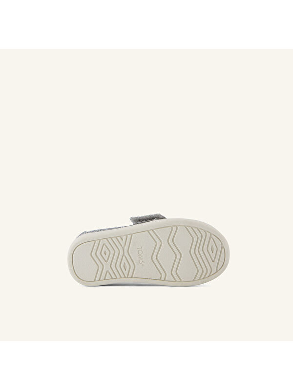 Toms Gri Toms Espadril Kız Çocuk Gümüş Babet