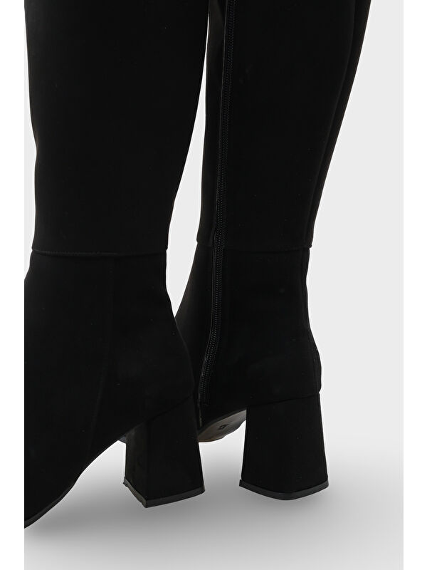 Betti Kadın Koyu Siyah Çizme - Görsel 5