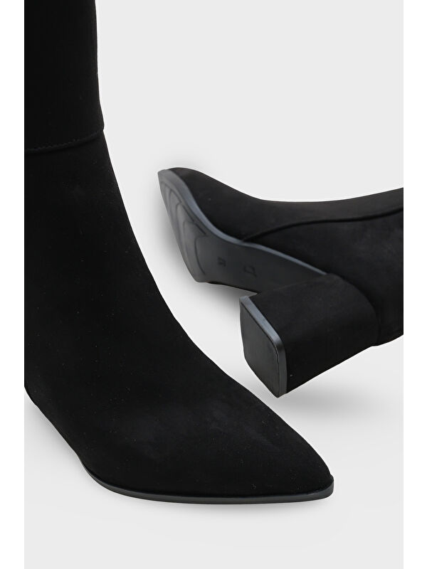 Betti Kadın Koyu Siyah Çizme - Görsel 6