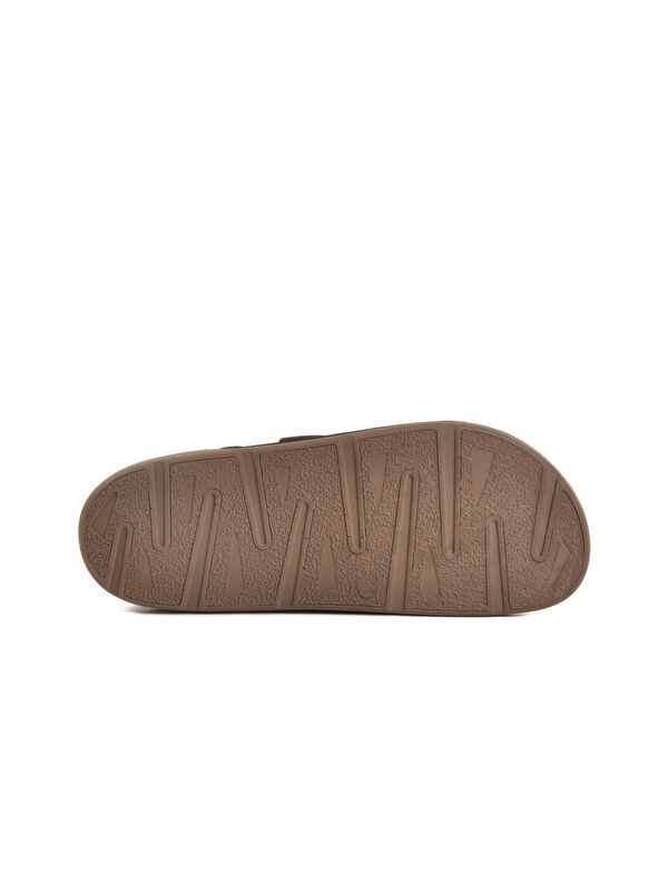 Siyah Cırtlı Anatomik Erkek Terlik 115.002 M - Görsel 5