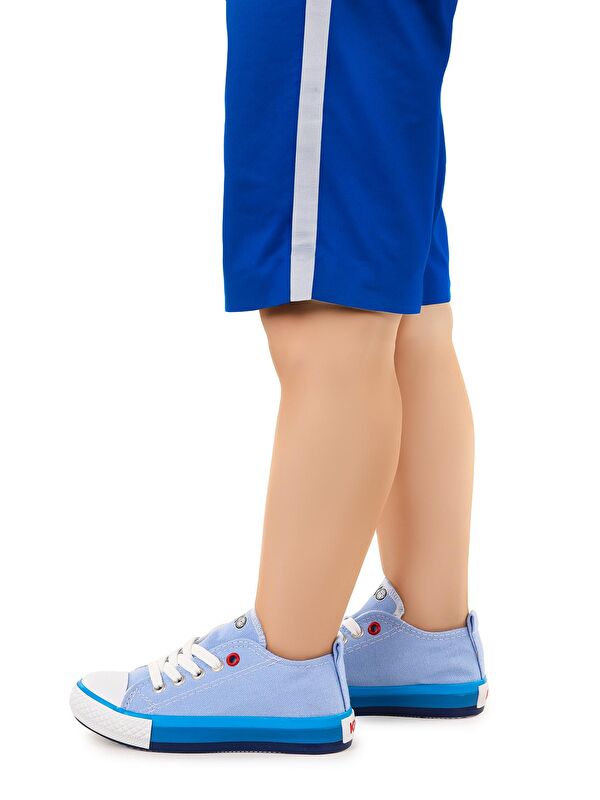 Tinna Bağcıklı Erkek Çocuk Keten Spor Ayakkabı - Görsel 3