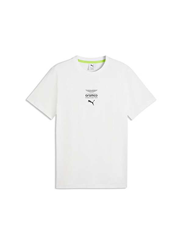 Puma Amf1 Essential Logo Tee 1 Erkek Günlük Tişört 63539302 Beyaz
