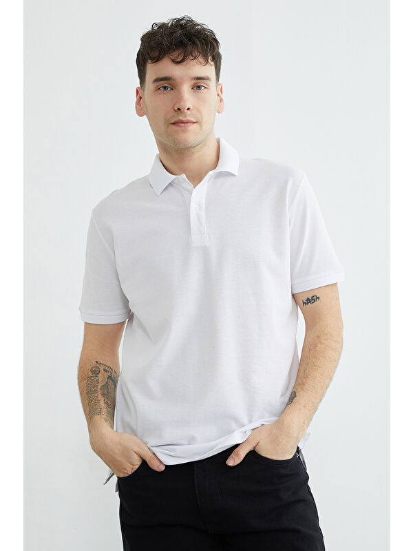 Fullamoda Basic Polo Yaka Pike Tişört