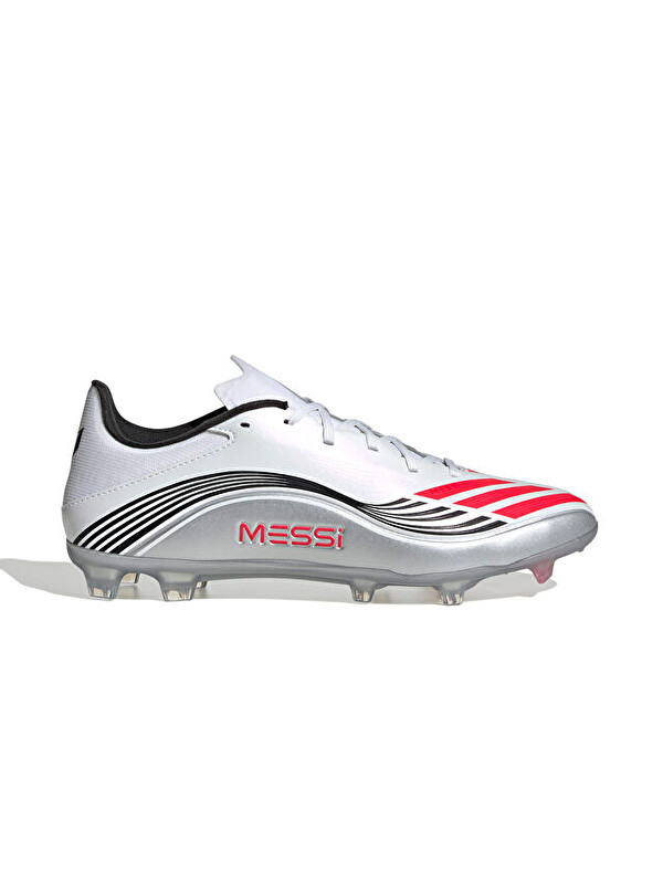 Adidas F50 Messi League Fg/Mg Erkek Çoklu Çim Zemin Kramponu JP7446 Beyaz