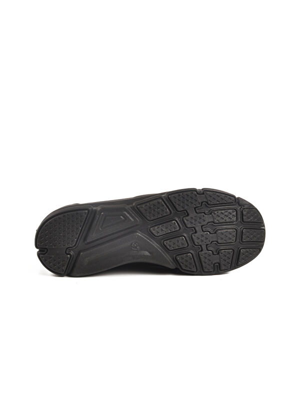 Siyah Hakiki Deri Anatomik Kadın Casual Ayakkabı 605 Z - Görsel 6