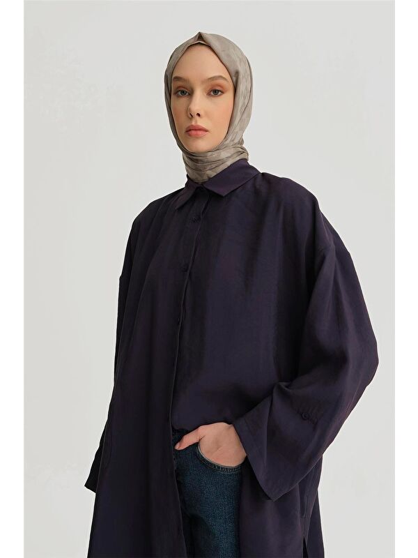 ARMİNE Modal Basic Tunik 25Yd4232 Lacivert