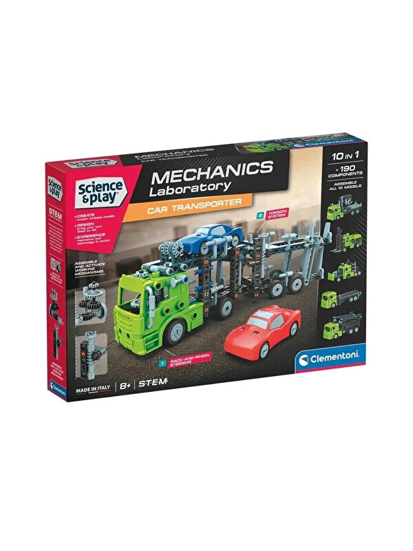 Clementoni Mekanik Laboratuvarı Çekici Kamyon 75132Tr