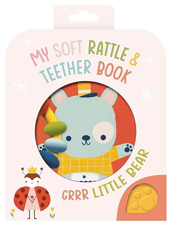 Yoyo Books My Soft Rattle and Teether: Grrr Little Bear